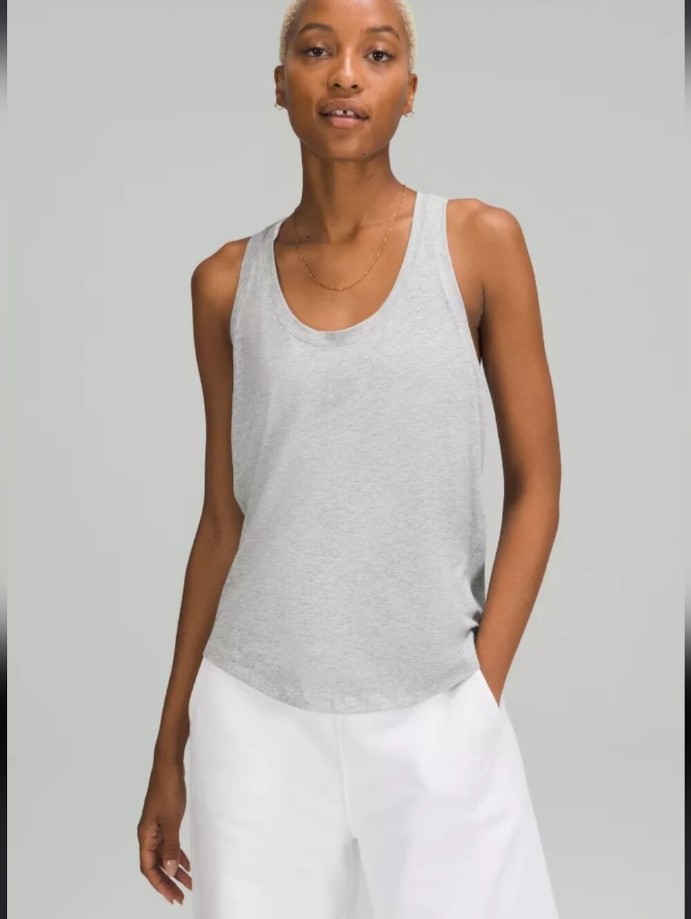 Lululemon Love Tank in Heather Gray